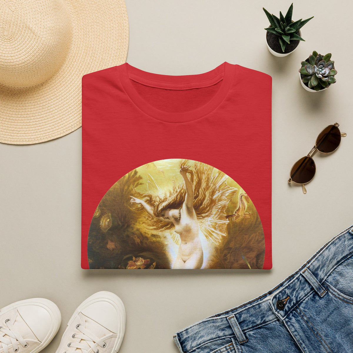 Ballet Fairy Circle T‑Shirt — Ethereal Dance Art Tee