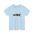 Horse Racing Tee — Running Horses Graphic T-Shirt