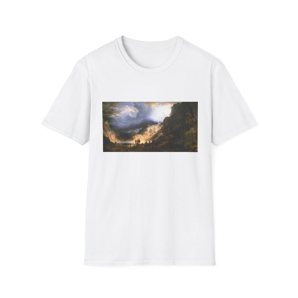 Landscape Art T-Shirt — Classic Romantic Sunset Painting Tee