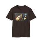 Classical Pastoral Art T-Shirt — Vintage Romantic Painting Print