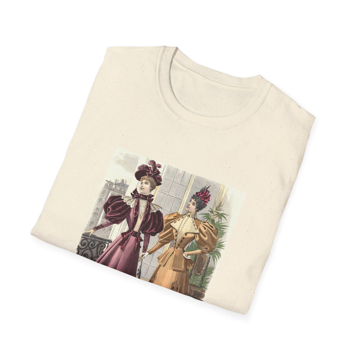 Victorian Ladies Vintage Illustration T-Shirt