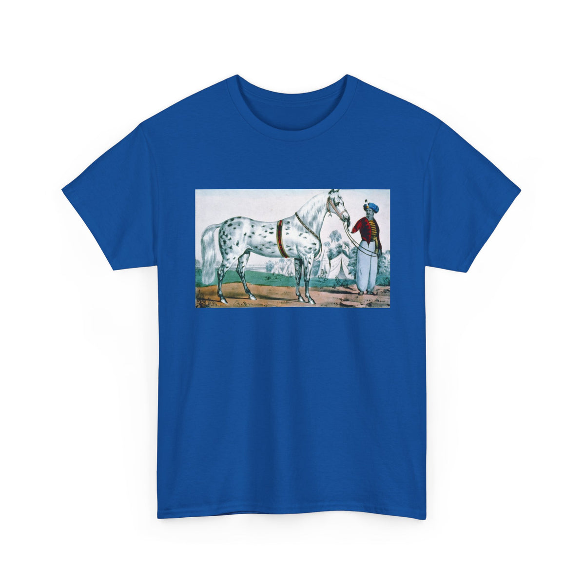 Appaloosa Horse Illustration Tee — Vintage Equestrian Graphic T-Shirt