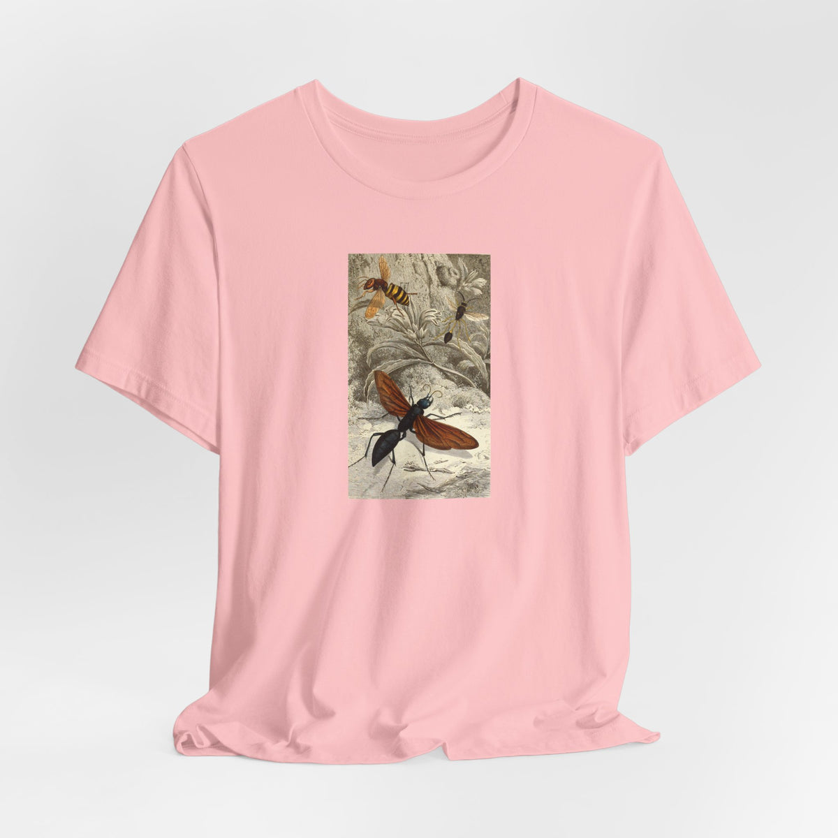 Butterfly Botanical Tee — Vintage Insect Illustration T-Shirt