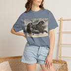 Art T-Shirt — Vintage Canine Illustration Graphic Tee