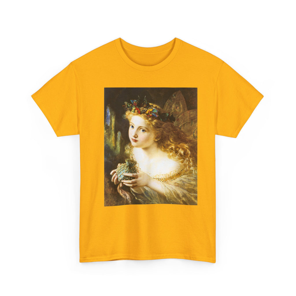 Angel Painting T-Shirt — Vintage Victorian Angel Art Tee