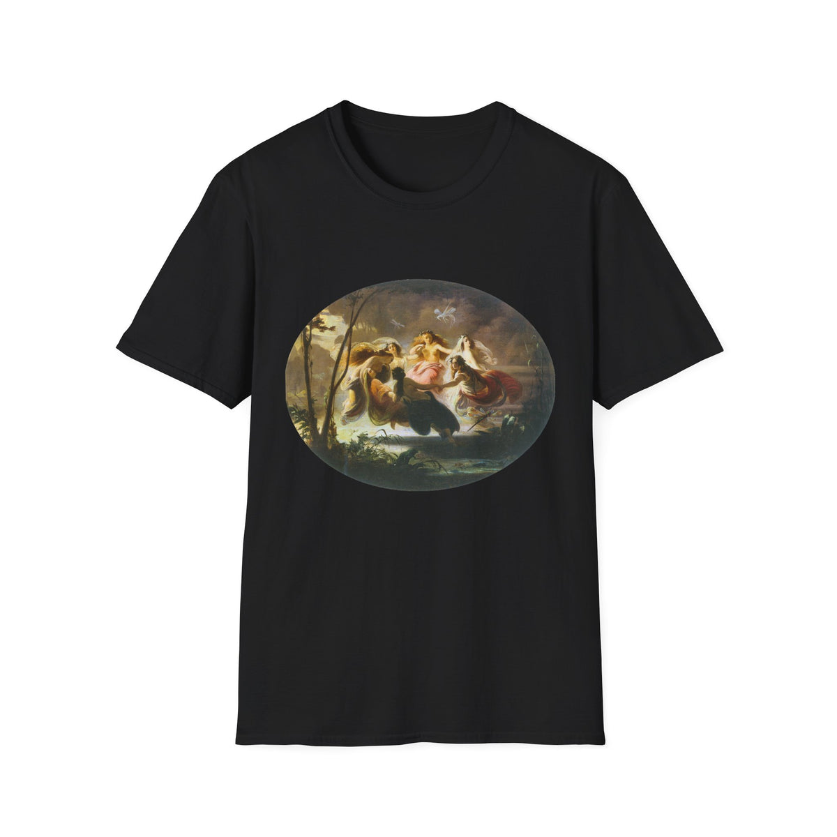 Classical Nativity Art T‑Shirt — Vintage Religious Scene Tee