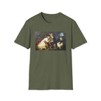 Classical Pastoral Art T-Shirt — Vintage Romantic Painting Print