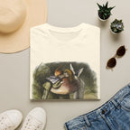 Angel Mushroom T-Shirt — Whimsical Woodland Fairy Illustration