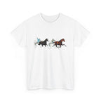 Harness Racing Horses T‑Shirt — Vintage Sulky Race Tee