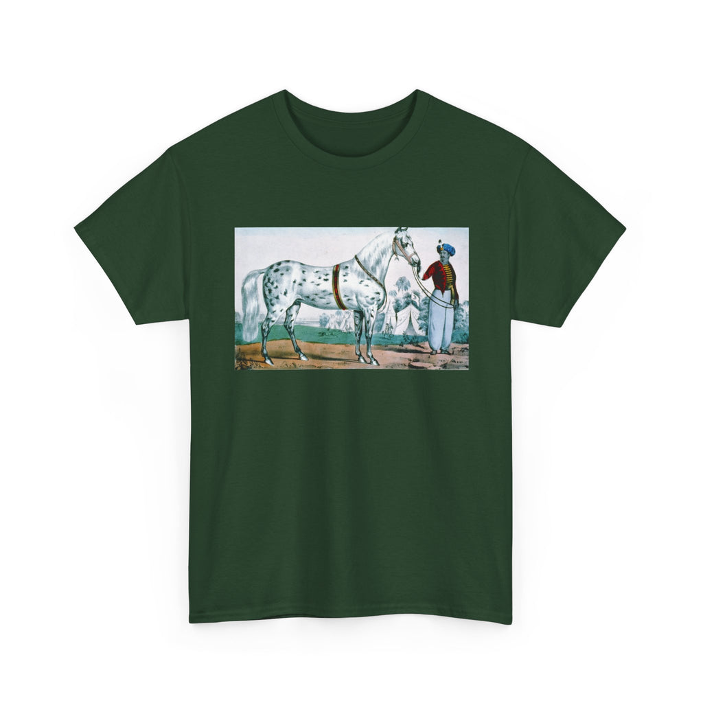 Appaloosa Horse Illustration Tee — Vintage Equestrian Graphic T-Shirt
