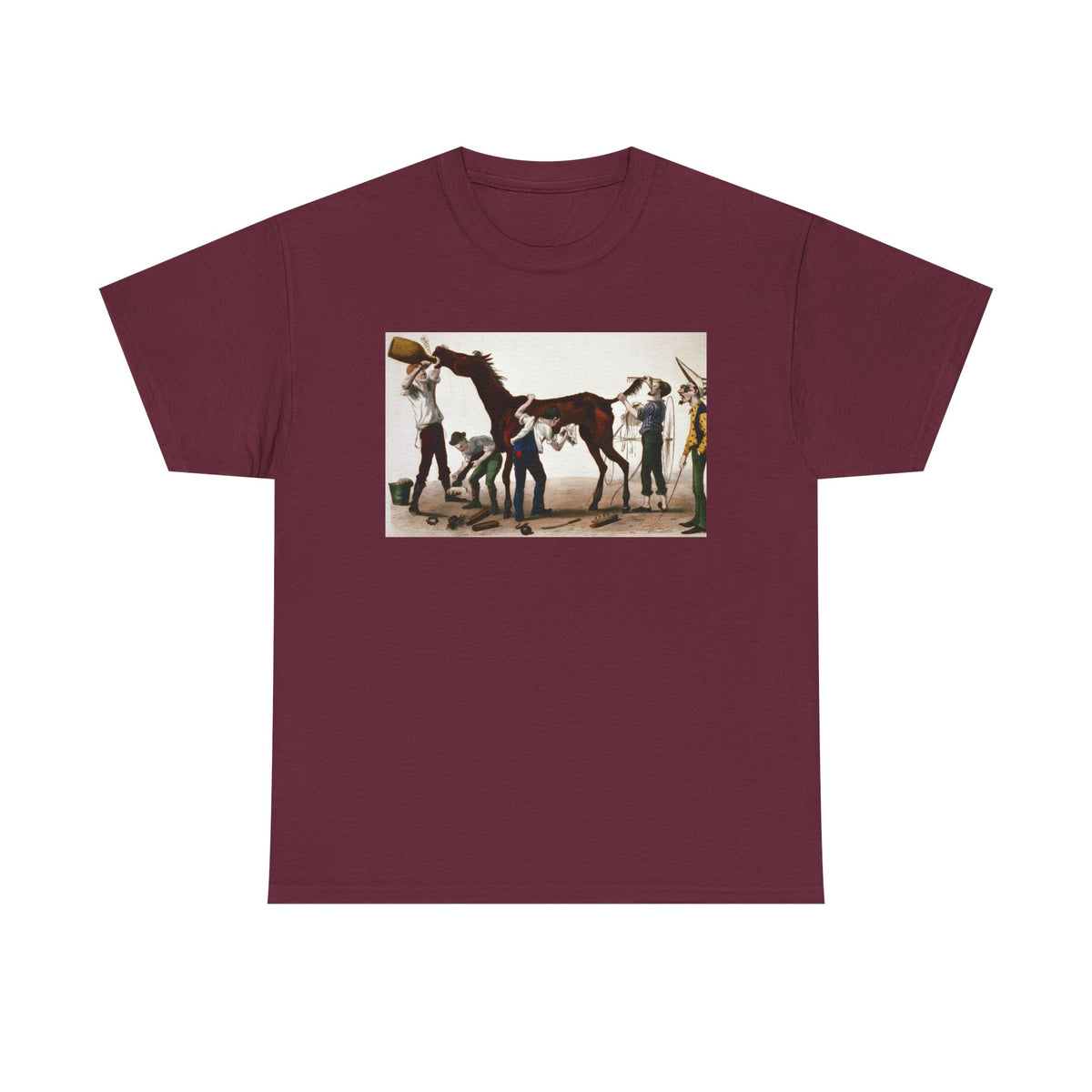 Vintage Carnival Skeleton Dance T‑Shirt