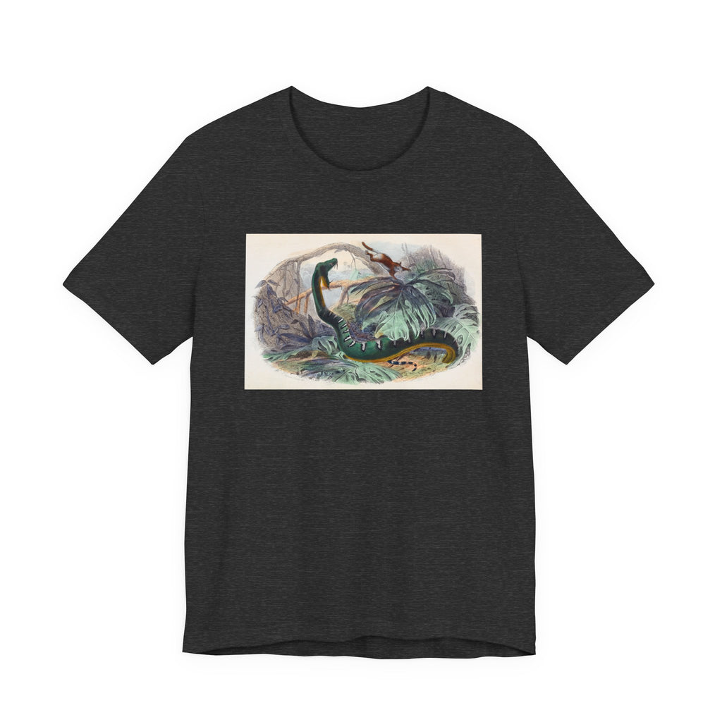 Vintage Sea Serpent Illustration T-Shirt