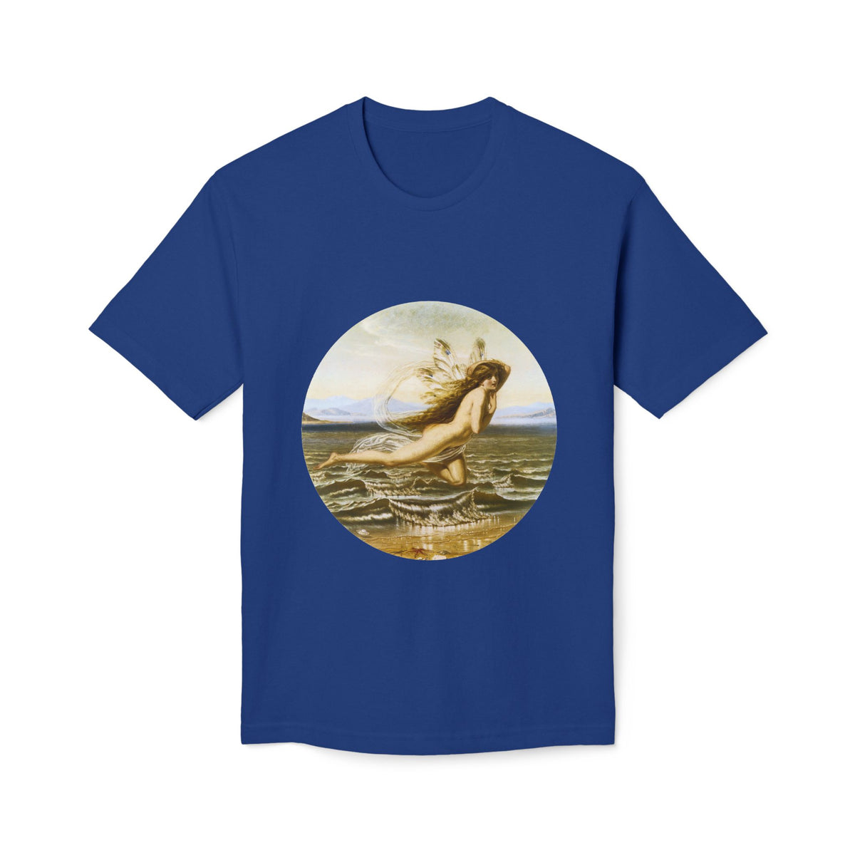 Vintage Mythic Goddess T-Shirt — Retro Venus Coastal Art Tee