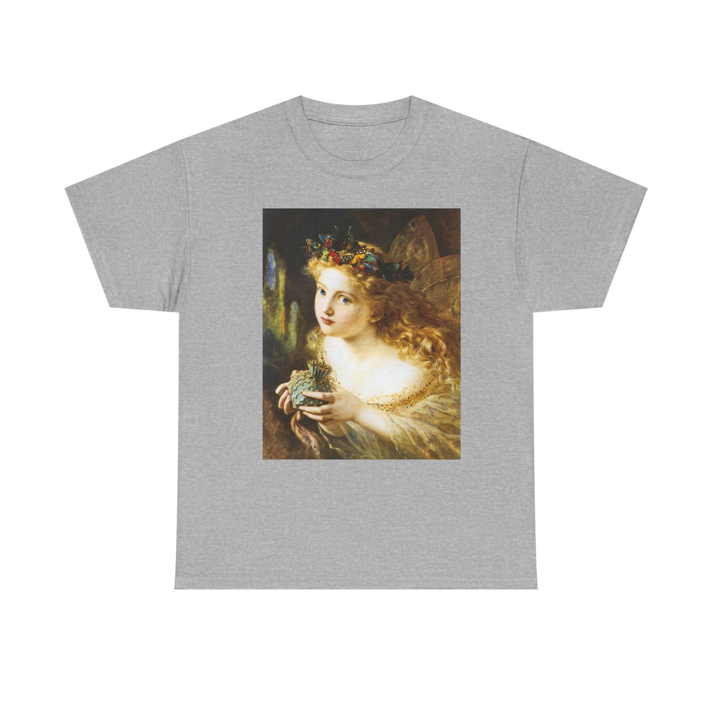 Angel Painting T-Shirt — Vintage Victorian Angel Art Tee