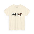 Harness Racing Horses T‑Shirt — Vintage Sulky Race Tee