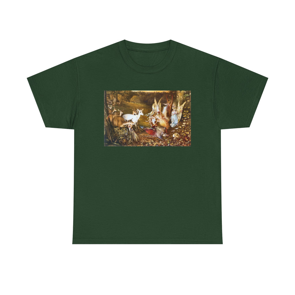 Chicken Coop Vintage Art T-Shirt — Rustic Farmyard Rooster & Hen Graphic Tee
