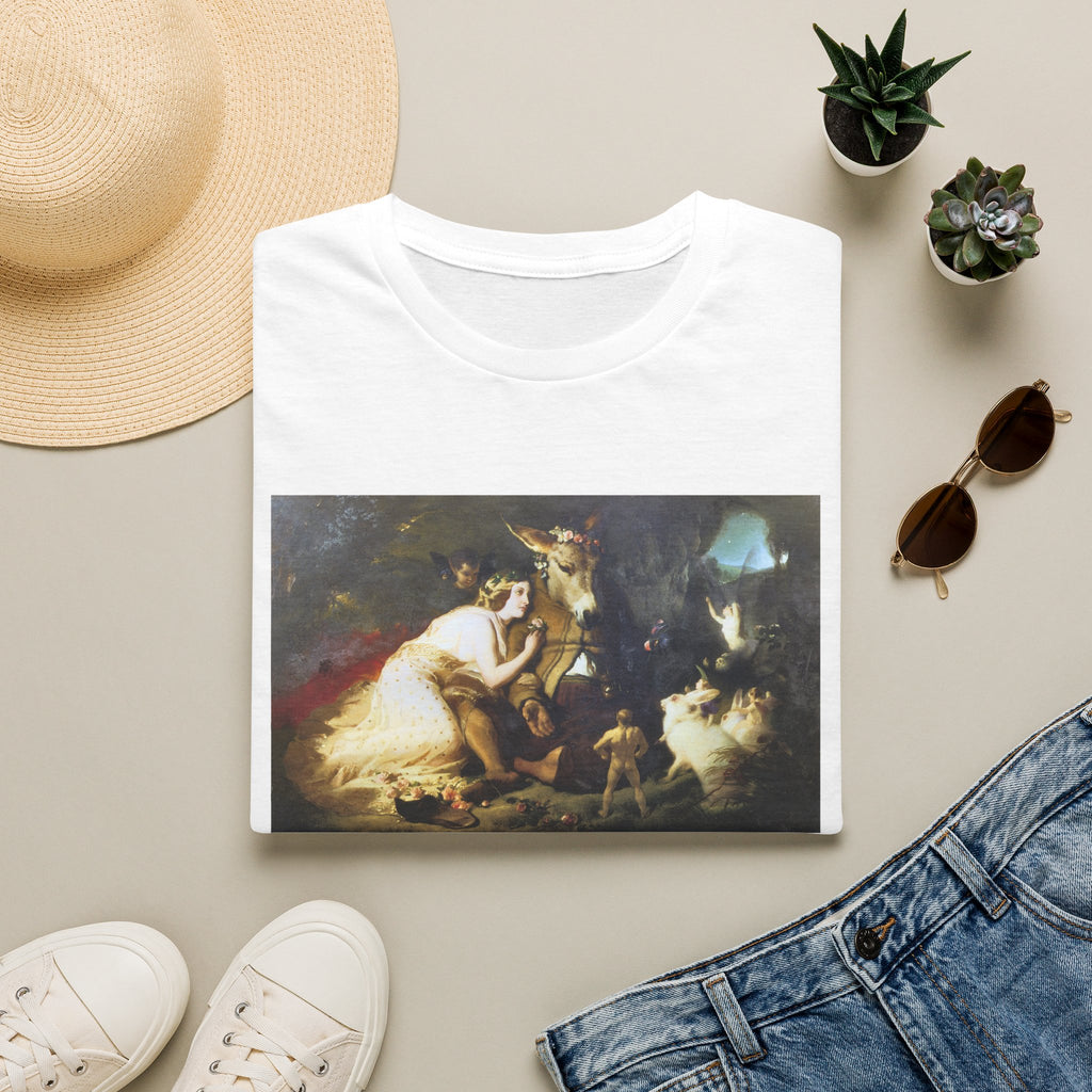 Classical Pastoral Art T-Shirt — Vintage Romantic Painting Print