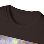 Landscape Art T-Shirt — Romantic Sunset Valley Print
