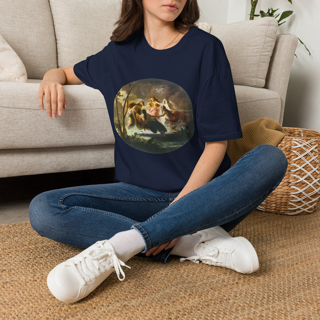 Classical Nativity Art T‑Shirt — Vintage Religious Scene Tee