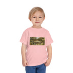 Toddler Tee — Vintage Garden Animal Illustration Kids Shirt