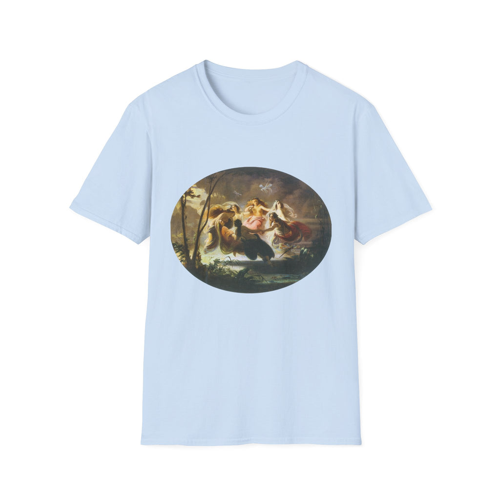 Classical Nativity Art T‑Shirt — Vintage Religious Scene Tee