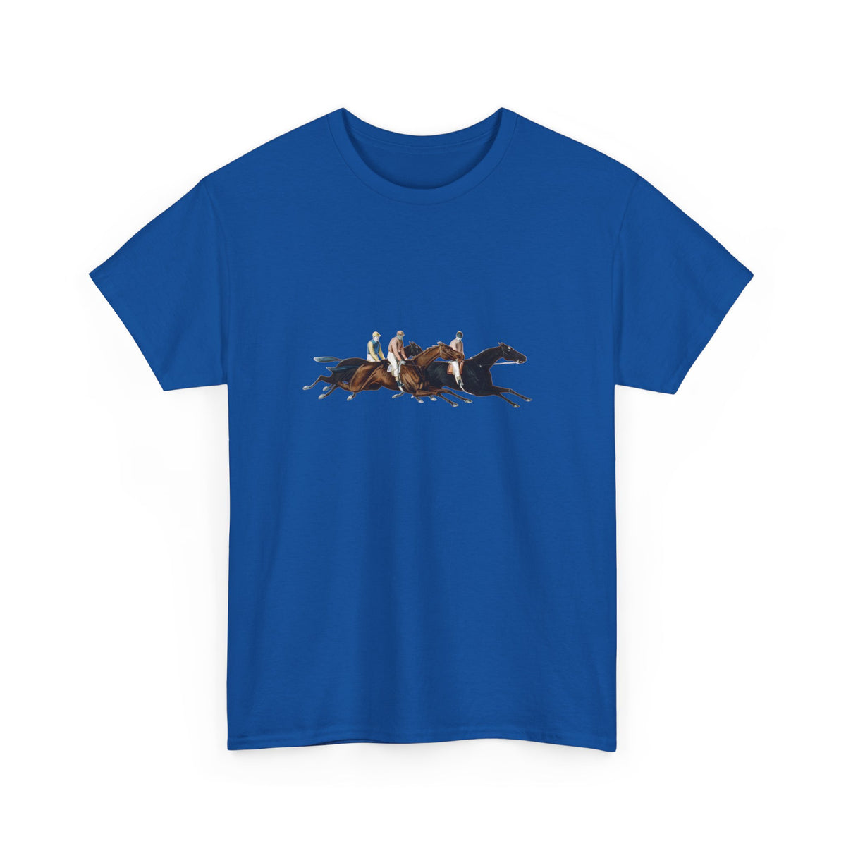 Horse Racing Tee — Running Horses Graphic T-Shirt