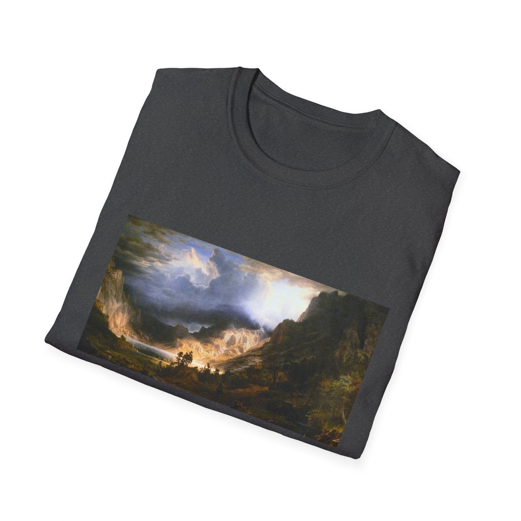 Landscape Art T-Shirt — Classic Romantic Sunset Painting Tee