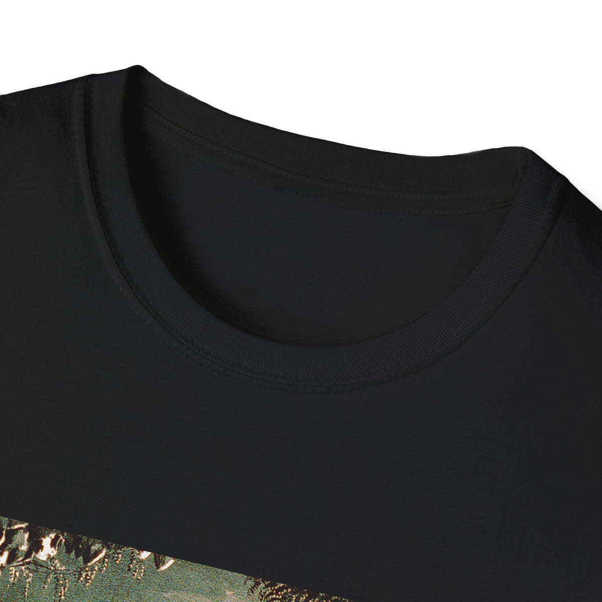 Mystical Forest Spiral T-Shirt — Enchanted Nature Graphic Tee