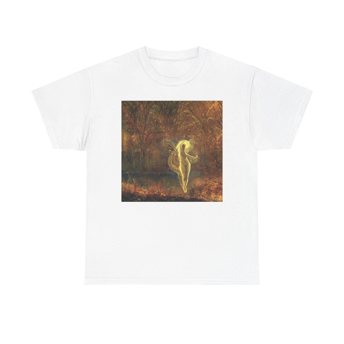 Artistic Forest Spirit Tee — Ethereal Nature Graphic Shirt