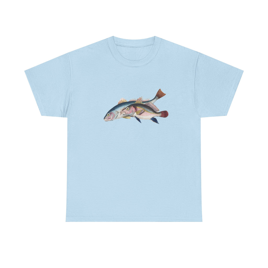 Cod Fish Graphic Tee — Vintage-Style Ocean Fishing T-Shirt
