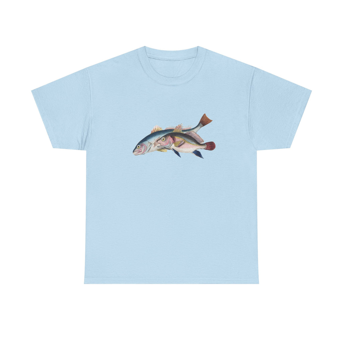 Cod Fish Graphic Tee — Vintage-Style Ocean Fishing T-Shirt