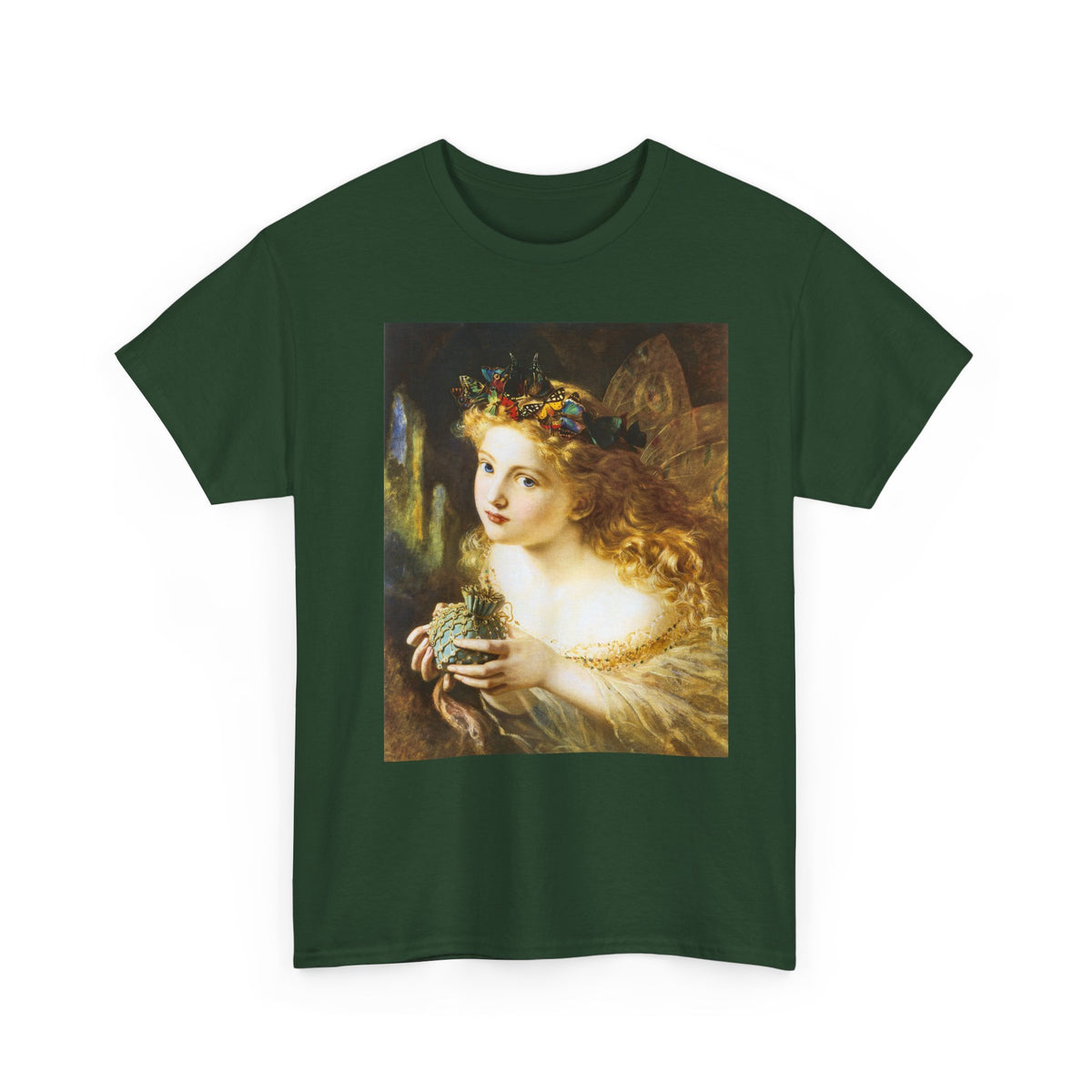Angel Painting T-Shirt — Vintage Victorian Angel Art Tee
