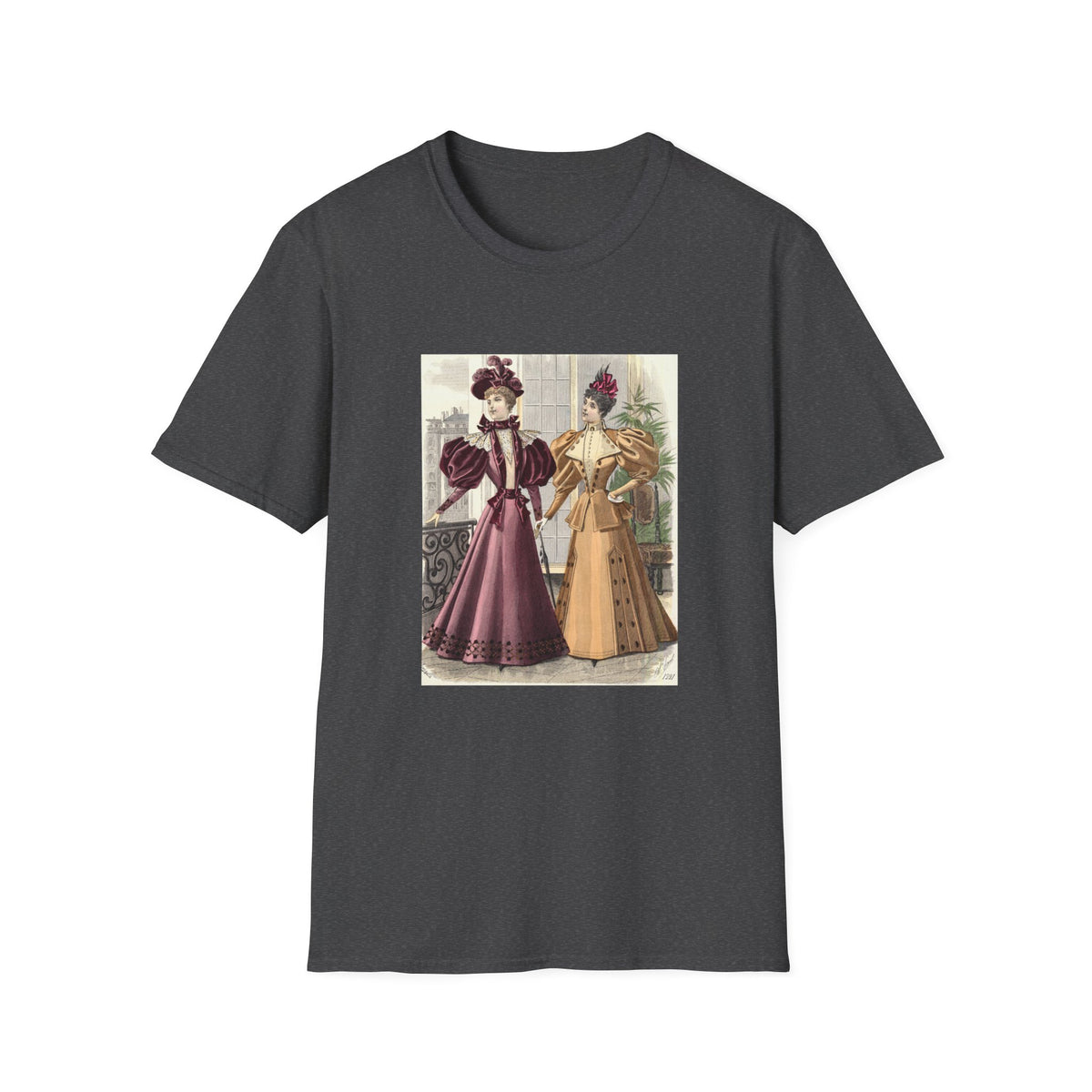 Victorian Ladies Vintage Illustration T-Shirt