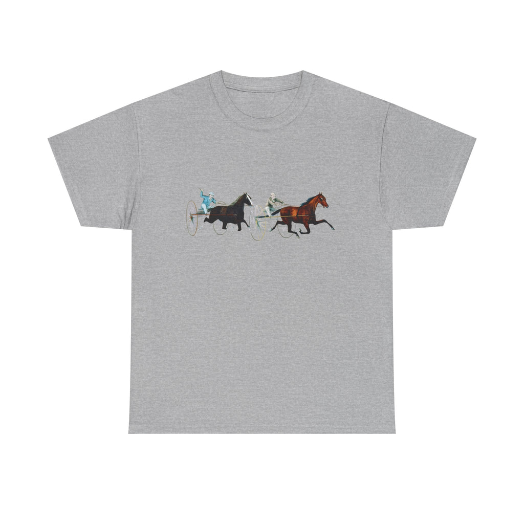 Harness Racing Horses T‑Shirt — Vintage Sulky Race Tee