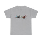 Harness Racing Horses T‑Shirt — Vintage Sulky Race Tee