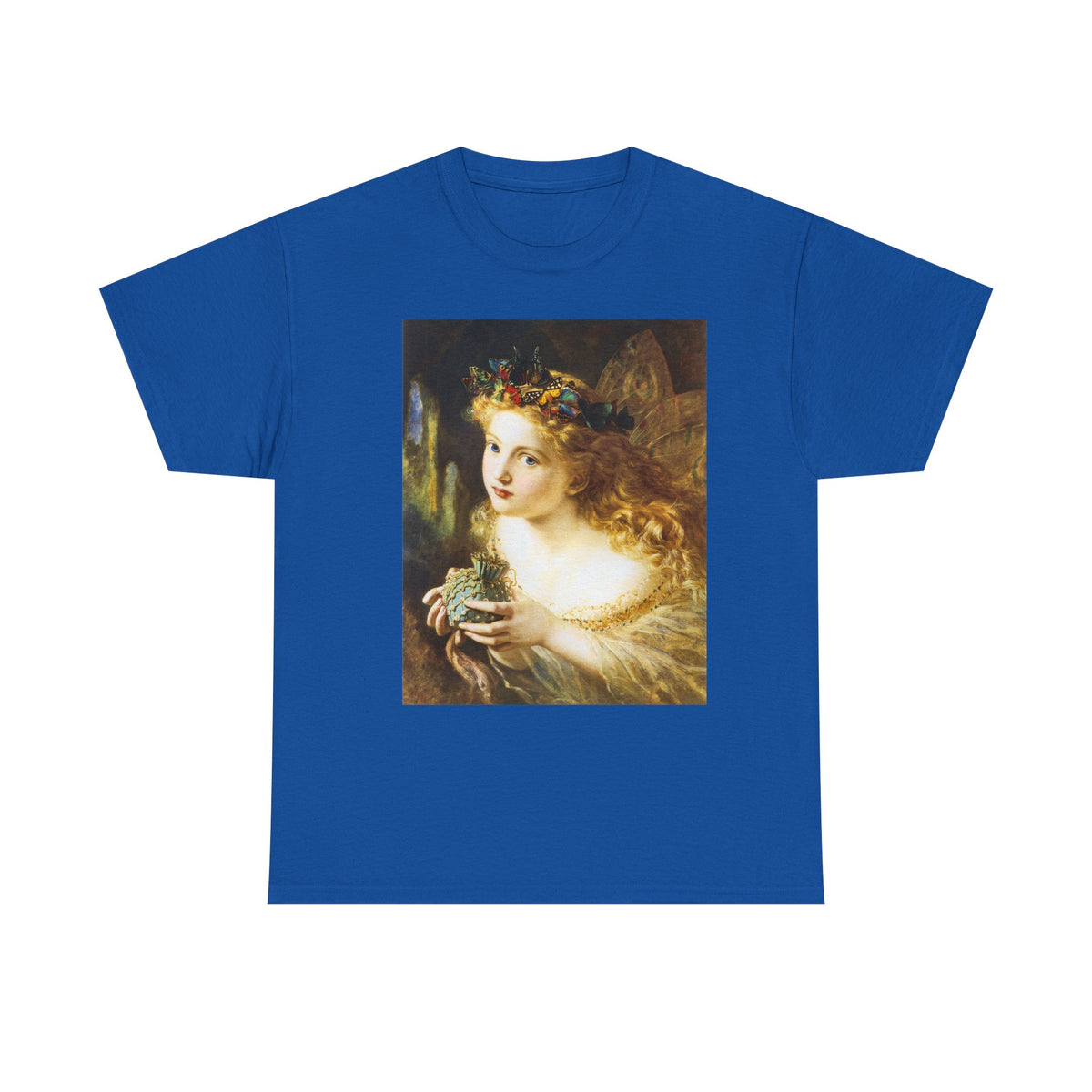 Angel Painting T-Shirt — Vintage Victorian Angel Art Tee