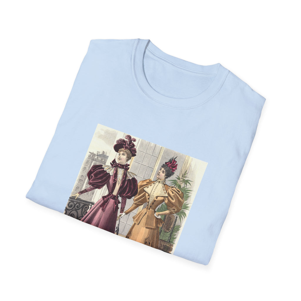 Victorian Ladies Vintage Illustration T-Shirt