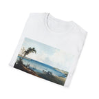Coastal Landscape Tee — Vintage Beach Scene T-Shirt