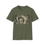 Mystical Forest Spiral T-Shirt — Enchanted Nature Graphic Tee
