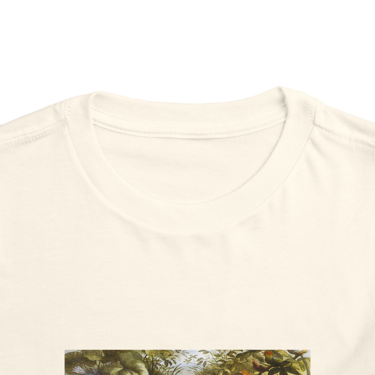 Toddler Tee — Vintage Garden Animal Illustration Kids Shirt