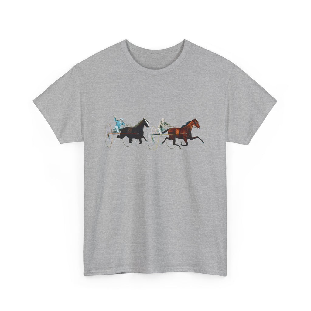 Harness Racing Horses T‑Shirt — Vintage Sulky Race Tee