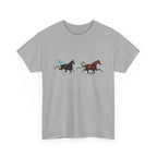 Harness Racing Horses T‑Shirt — Vintage Sulky Race Tee