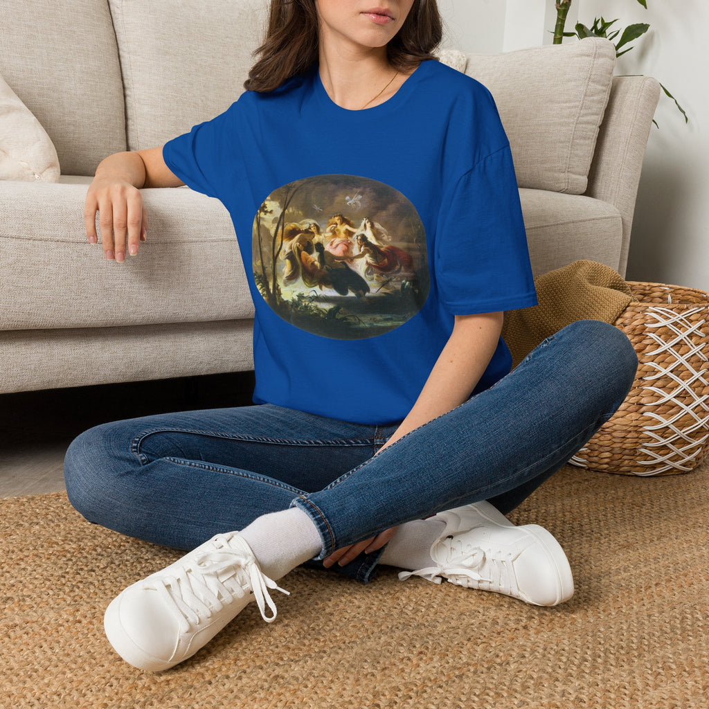 Classical Nativity Art T‑Shirt — Vintage Religious Scene Tee
