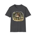 Angel Mushroom T-Shirt — Whimsical Woodland Fairy Illustration