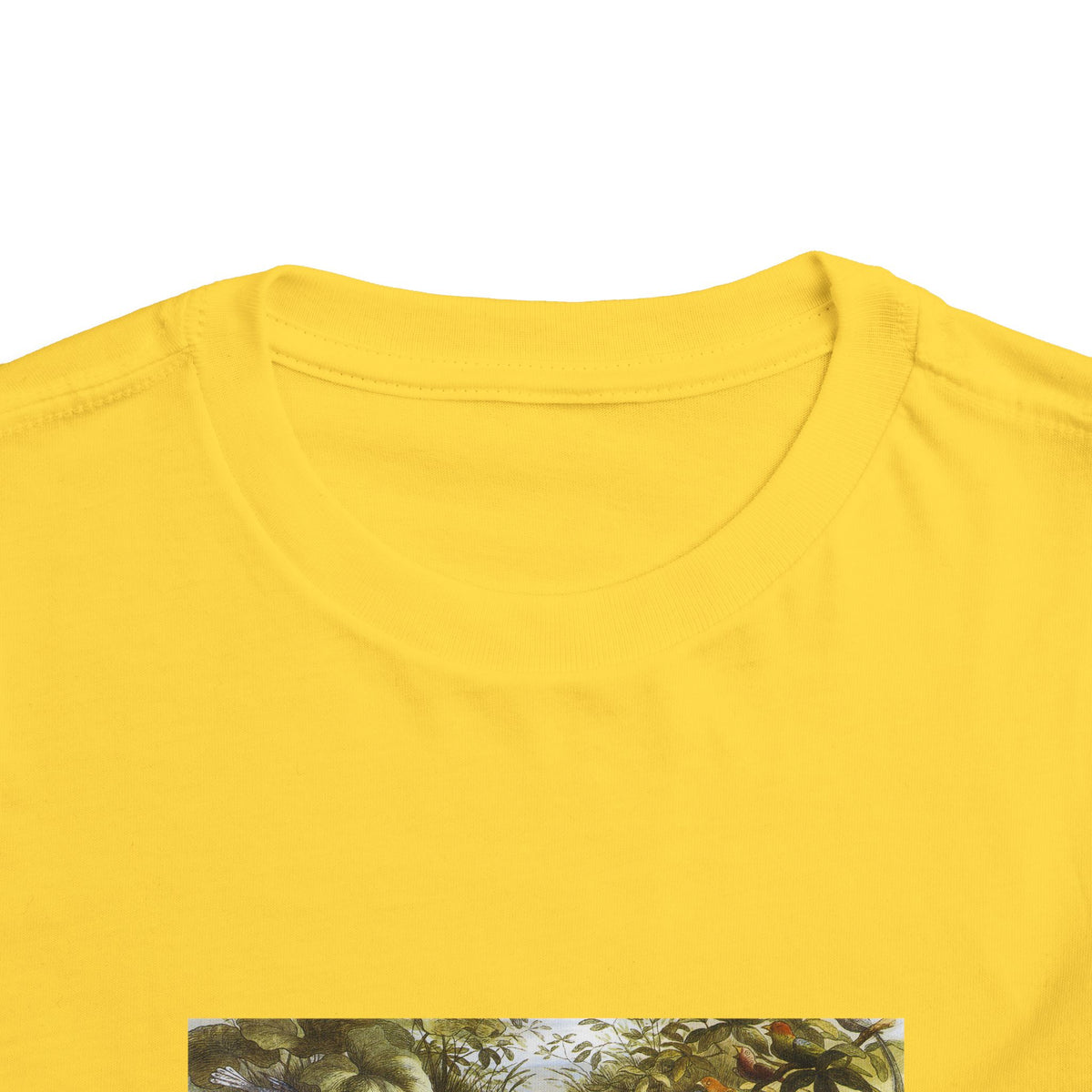 Toddler Tee — Vintage Garden Animal Illustration Kids Shirt