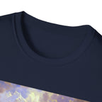 Landscape Art T-Shirt — Romantic Sunset Valley Print