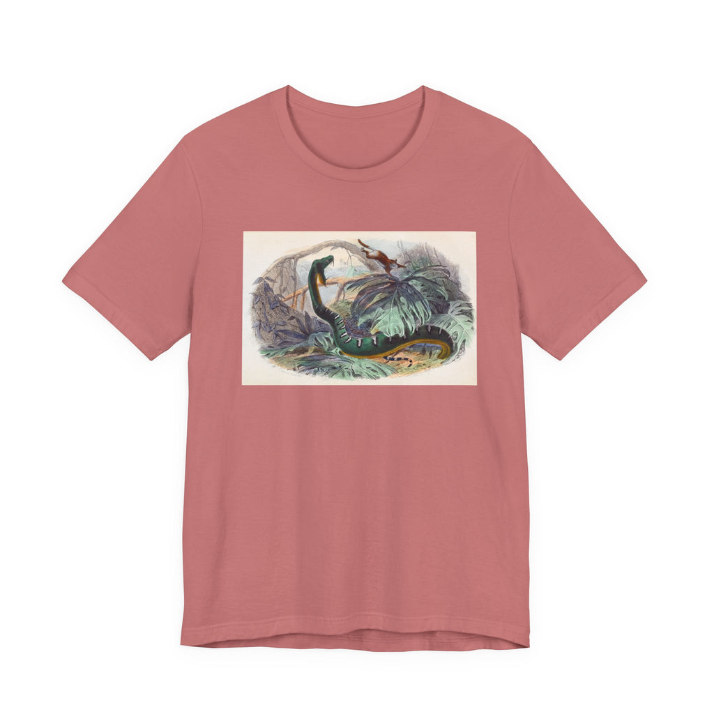 Vintage Sea Serpent Illustration T-Shirt