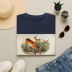 Antelope Herd Vintage Art T‑Shirt — Retro Wildlife Illustration Tee