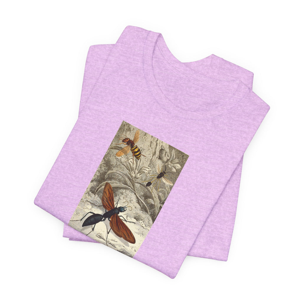 Butterfly Botanical Tee — Vintage Insect Illustration T-Shirt