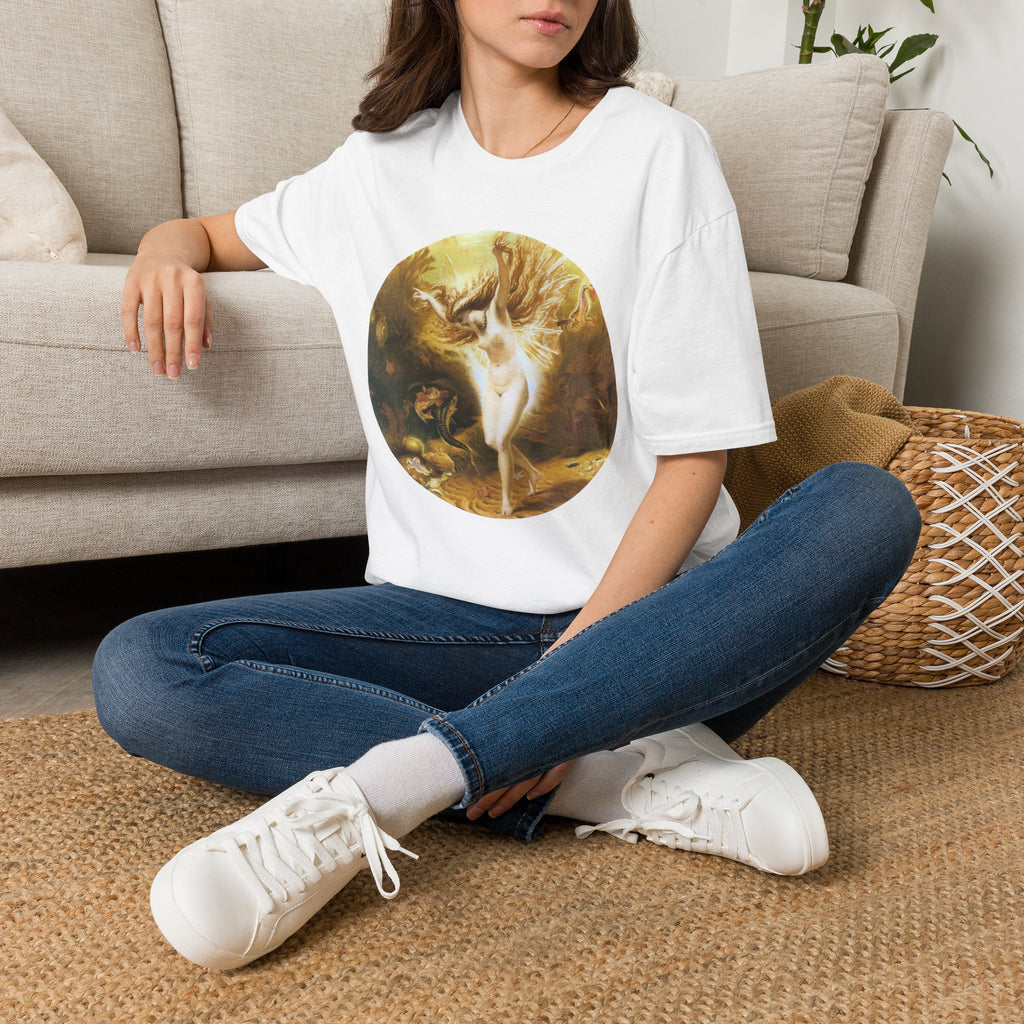 Ballet Fairy Circle T‑Shirt — Ethereal Dance Art Tee
